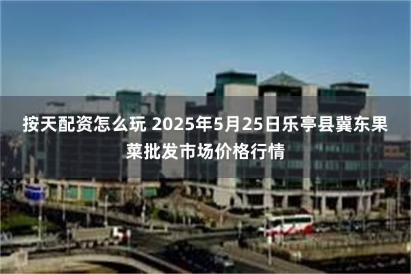 按天配资怎么玩 2025年5月25日乐亭县冀东果菜批发市场价格行情